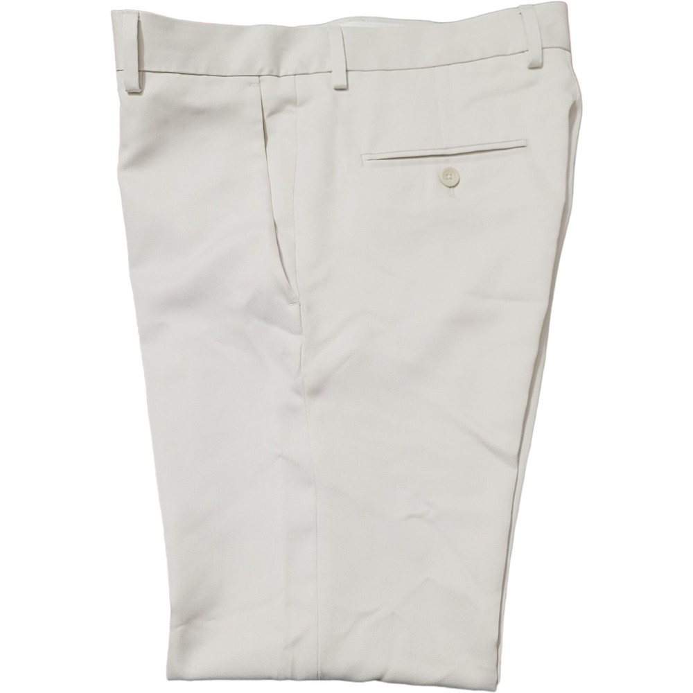 Kenneth Cole Reaction Men's Beige Dress Pants Flat Front Size 31x30